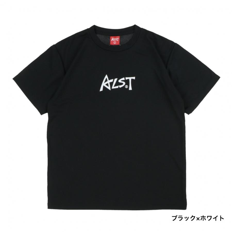 ALST XLサイズ 黒シャツ　Ｔシャツ　アルスト　バレーボール アルスト メンズ レディス バレーボール 半袖Tシャツ DRY Tシャツ BK
