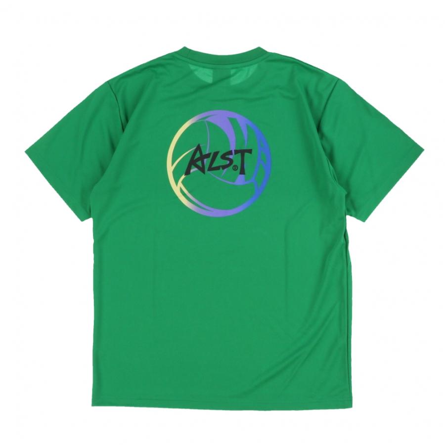 アルスト メンズ レディス バレーボール 半袖Tシャツ DRY Tシャツ BK