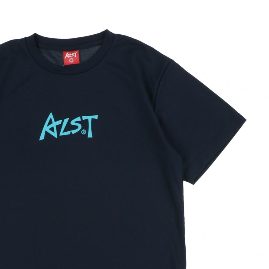 アルスト メンズ レディス バレーボール 半袖Tシャツ DRY Tシャツ BK