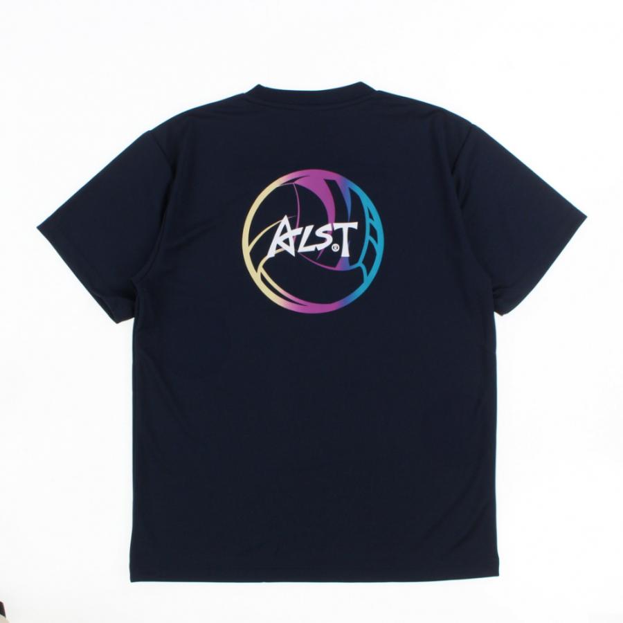 アルスト メンズ レディス バレーボール 半袖Tシャツ DRY Tシャツ [BK