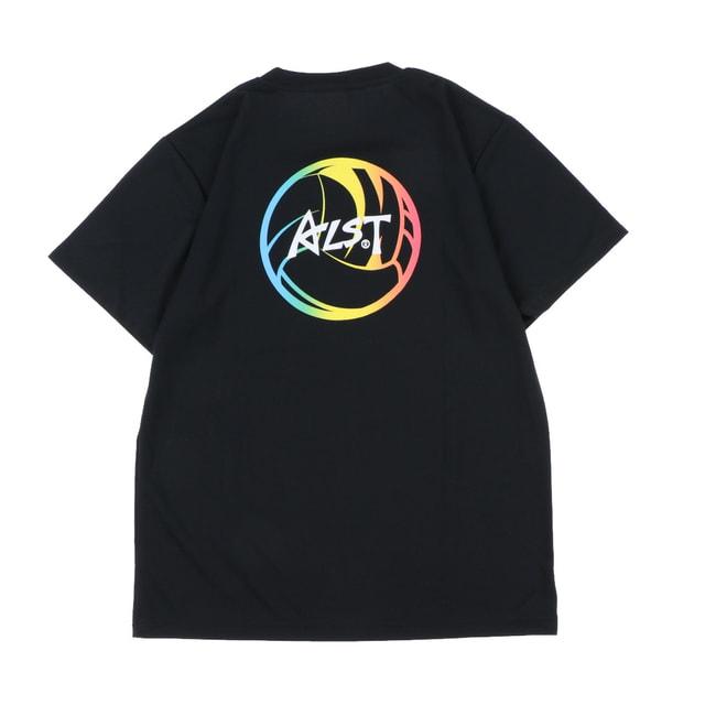 アルスト メンズ レディス バレーボール 半袖Tシャツ BACK BALL