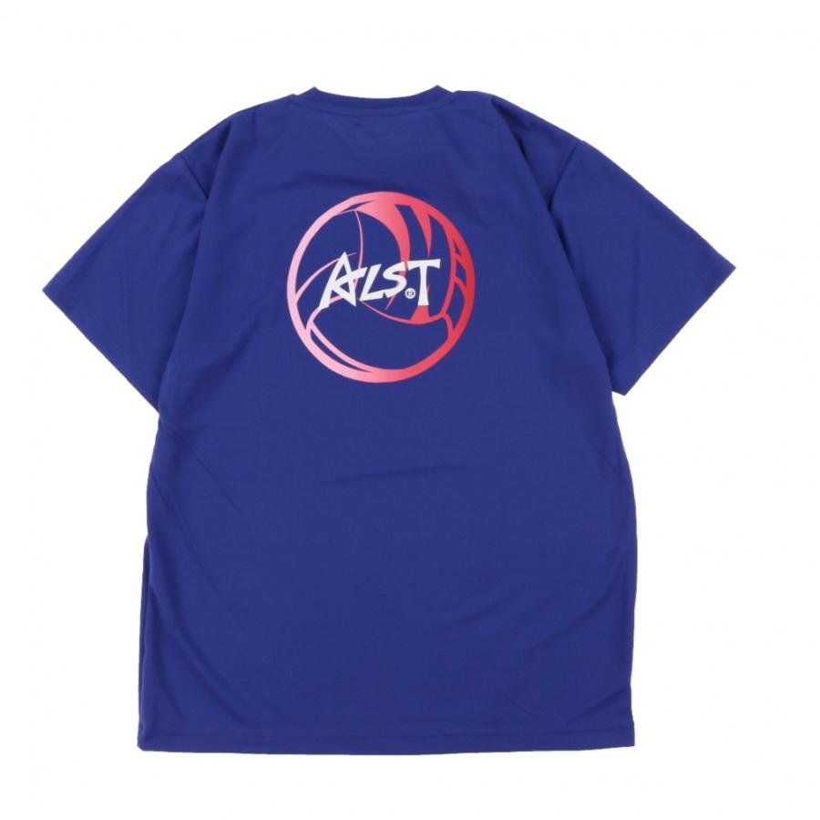 アルスト メンズ レディス バレーボール 半袖Tシャツ BACK BALL