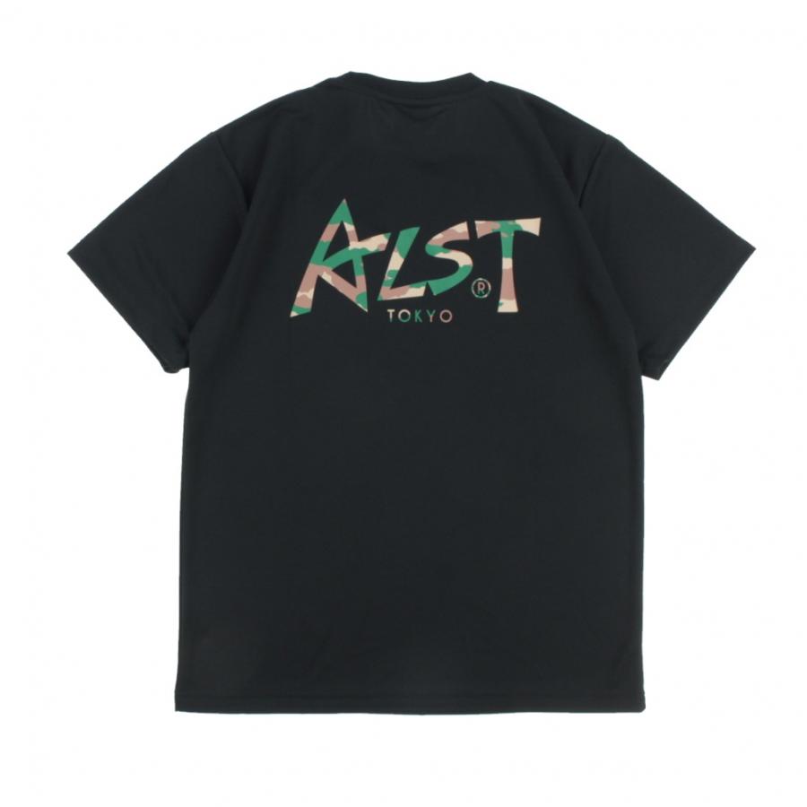 アルスト メンズ レディス バレーボール 半袖Tシャツ BACK CAMO LOGO