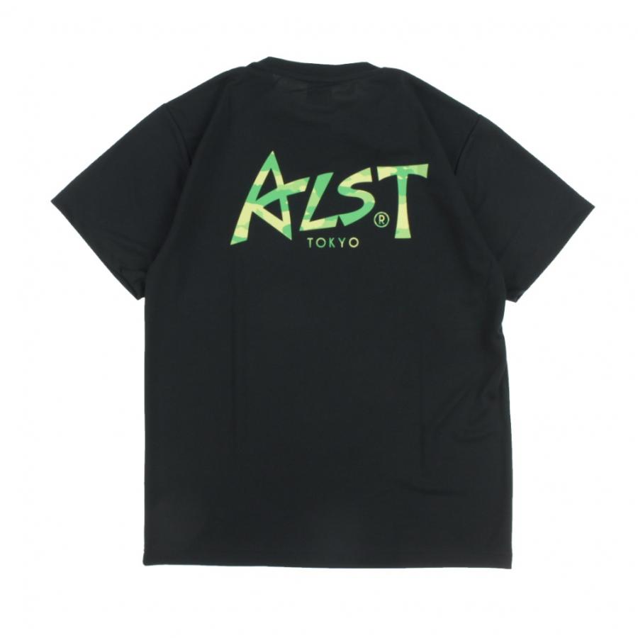 アルスト メンズ レディス バレーボール 半袖Tシャツ BACK CAMO LOGO