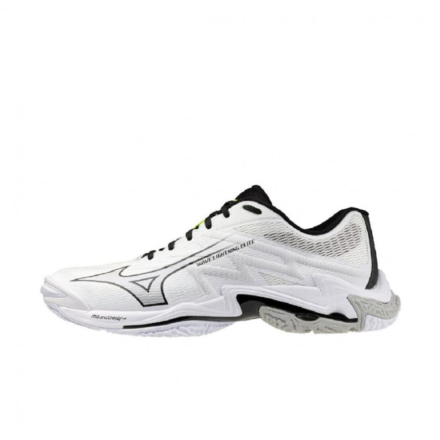2025年12月発売 新作 ミズノ ウエーブライトニング エリート バレーボールシューズ ホワイト×ブラック V1GA260051 MIZUNO（ミズノ） ウエーブライトニング エリート ウエーブ