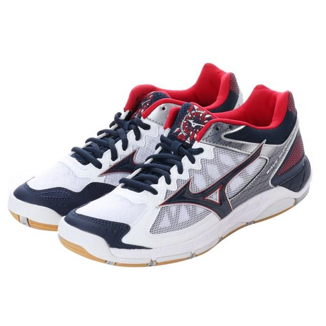 ミズノ ウェーブスーパーソニック V1ga バレーボール シューズ ホワイト ネイビー Mizuno アルペン Paypayモール店 通販 Paypayモール