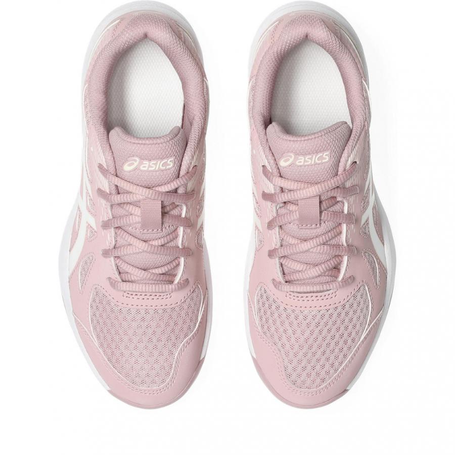 アシックス UPCOURT 6 GS アップコート6 GS 1074A045 ジュニア キッズ・子供 バレーボール シューズ : ペールピンク asicsの画像
