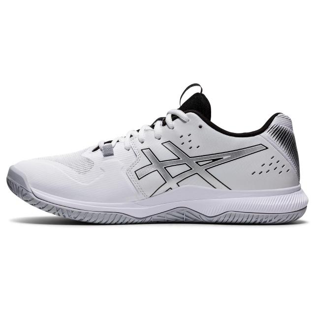 アシックス GEL-TACTIC メンズ レディース バレーボール シューズ 2E : ホワイト×シルバー asics｜alpen-group｜03