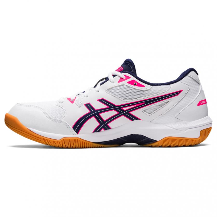 アシックス ゲルロケット 10 GEL-ROCKET 10 1073A047 メンズ レディス バレーボール シューズ 2E : ホワイト×ネイビー asics｜alpen-group｜04