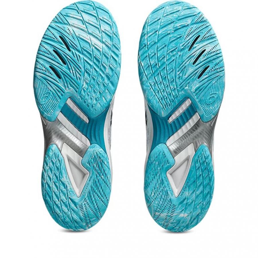ASICS S4 アシックス　ホワイト/ブルー　27cm アシックス（ASICS）ランニングシューズ S4 ブルー ホワイト