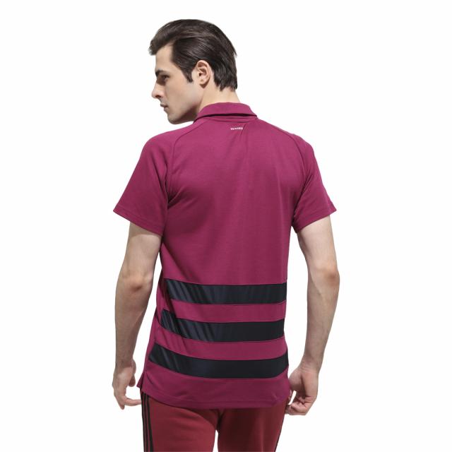 アディダス メンズ ラグビー 半袖シャツ オールブラックスポロシャツ Primeblue Eh55 レッドパープル Adidas 327 28ポイント対象 アルペン Paypayモール店 通販 Paypayモール