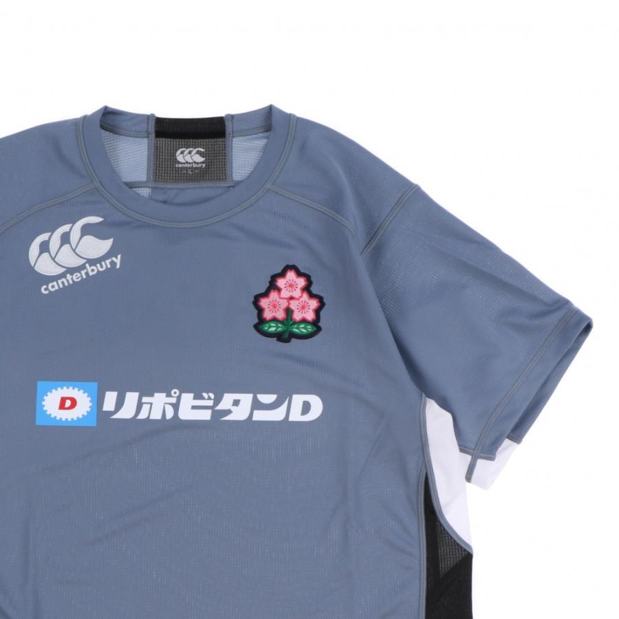 カンタベリー CANTERBURY ジャパン ショートスリーブプラクティスティー ラグビー 半袖 Tシャツ メンズ R325002JP-69 カンタベリー（Canterbury） メンズ ラグビー 半袖シャツ JAPAN S/S