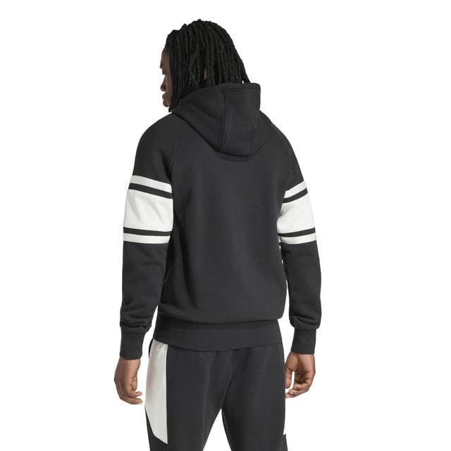  ALL BLACKS フルジップフーディ XS ブラック adidas（アディダス） メンズ ラグビー オールブラックス レジャー