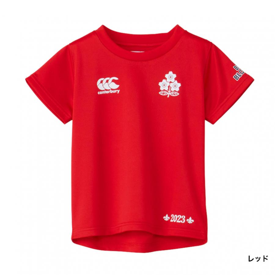 カンタベリー ジュニア キッズ・子供 ラグビー 半袖シャツ JAPAN KIDS SPECTATOR TEE ジャパンキッズスペクテーターティー RAJ33793 CANTERBURY｜alpen-group｜04