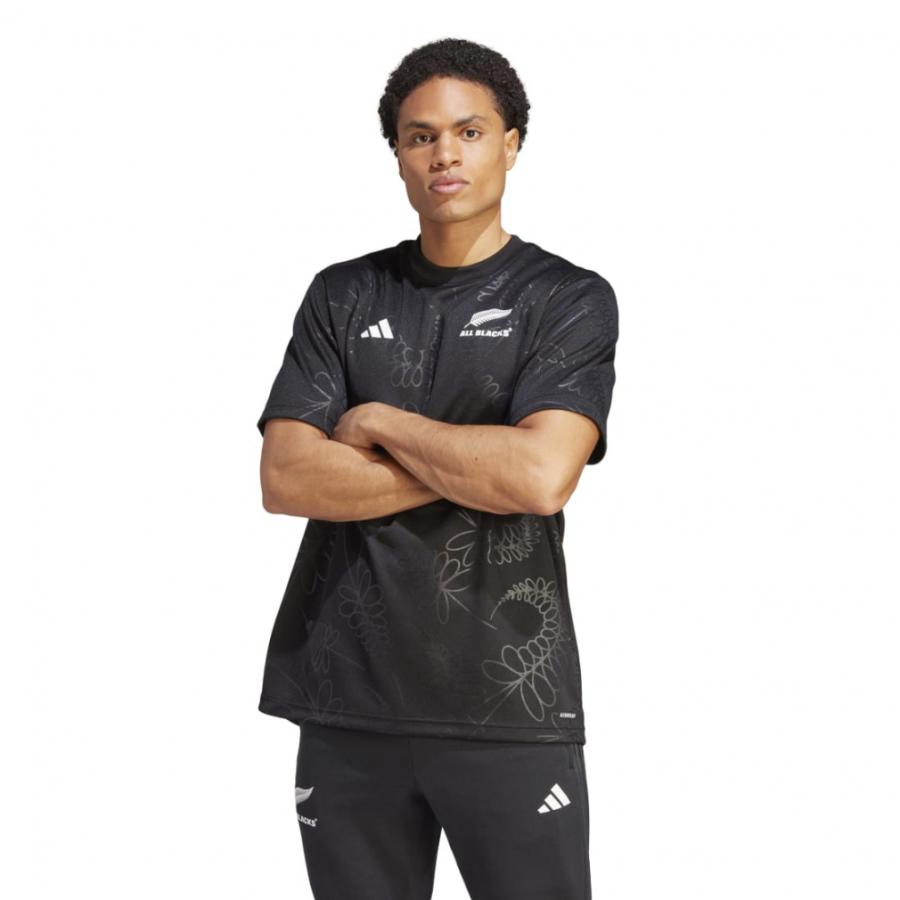 adidas（アディダス） メンズ ラグビー 半袖シャツ ALL BLACKS オール