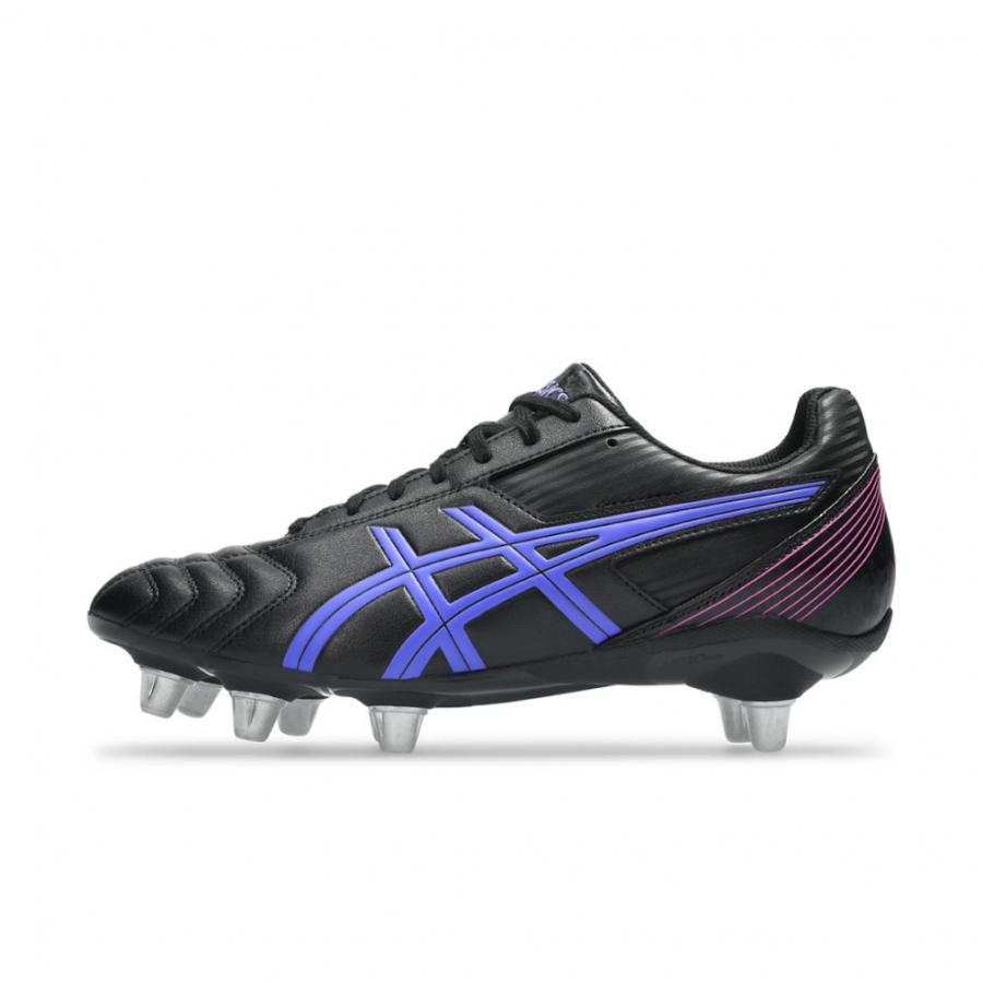 ASICS ラグビーシューズ ブラック/ブルー ASICS（アシックス） LETHAL TACKLE リーサル タックル 1111A263