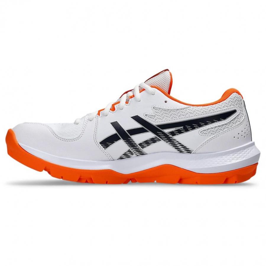 アシックス GEL-PEAKE 3 ゲルピーク 3 1113A057 メンズ レディス ハンドボール シューズ : ホワイト×ブラック asicsの画像