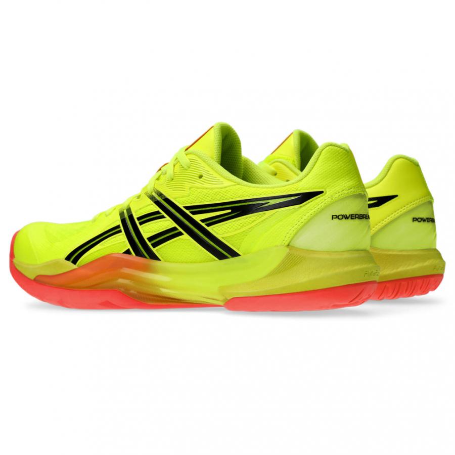 た*か様 アランバーン黒越ハンドシエープ イエロー レッド・グリーン・イエロース ASICS（アシックス） POWERBREAK FF PARIS パワーブレイク FF パリ