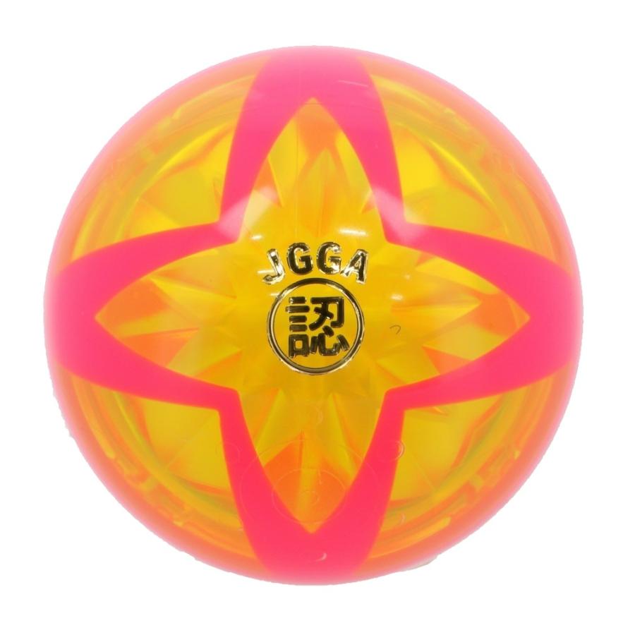 永遠の定番 HATACHI ハタチ シュートボール グラウンド ゴルフ 忠実構造ボール BH3460 ピンク