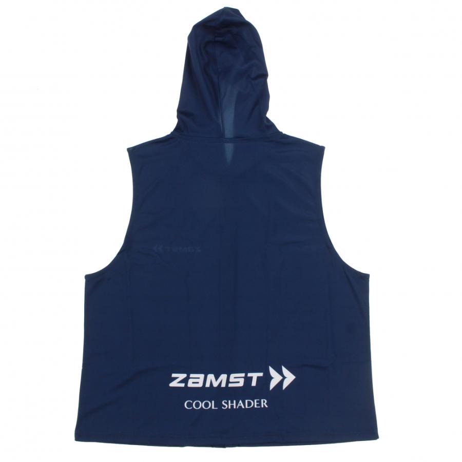 ZAMST クールシェード アクティブベスト フリーサイズ COOL SHADER 冷感ポンチョ（冷感タオル） スポーツ中の暑さ