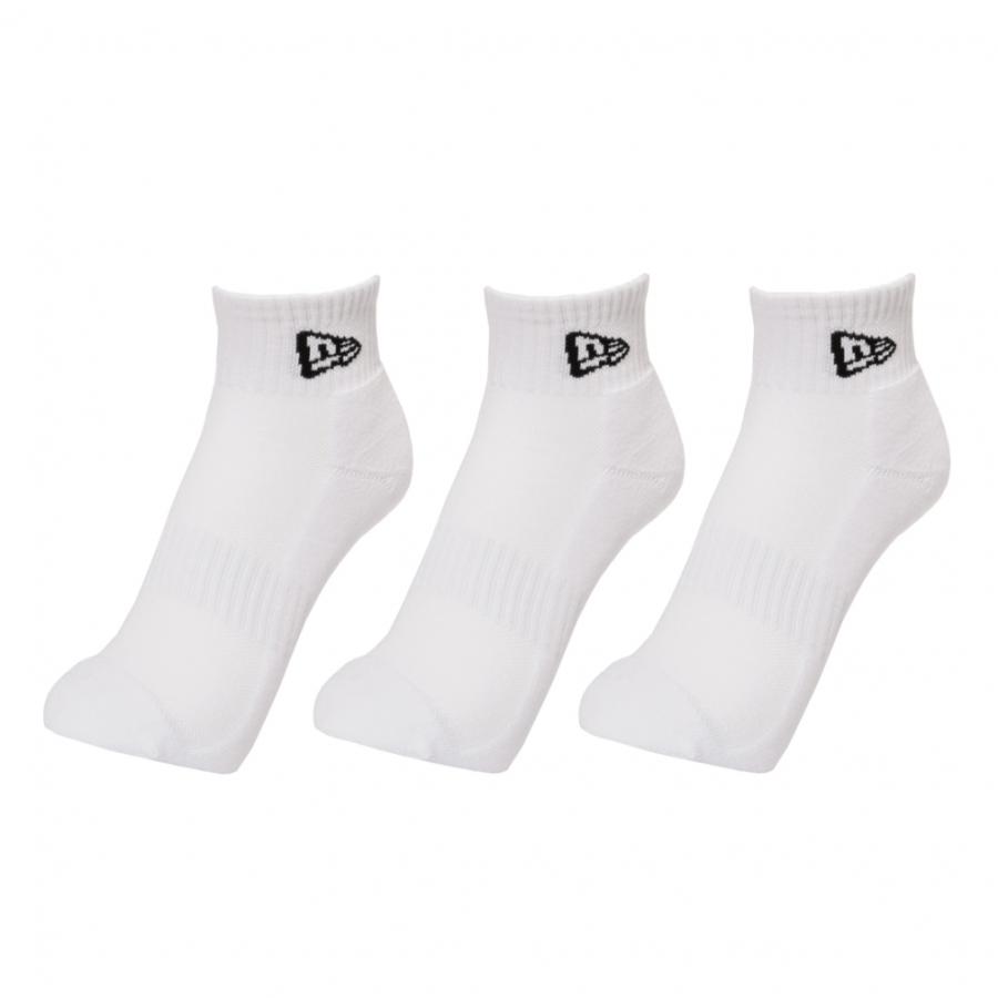 NEW ERA（ニューエラ） ソックス 靴下 SOCKS ANKLE 3PAIRS WHI