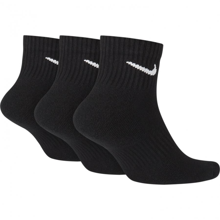 NIKE（ナイキ） ソックス 靴下 3P エブリデイ クッション クウォーター