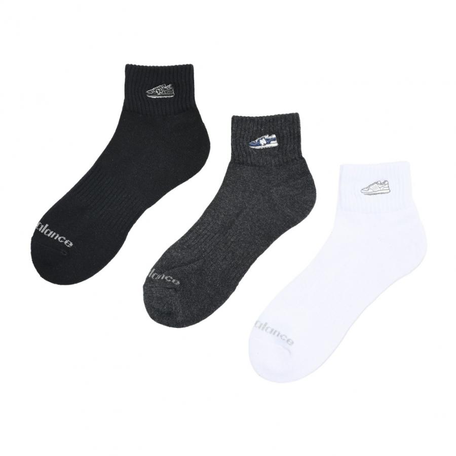 New Balance（ニューバランス） ソックス ミッドレングス3Pソックス