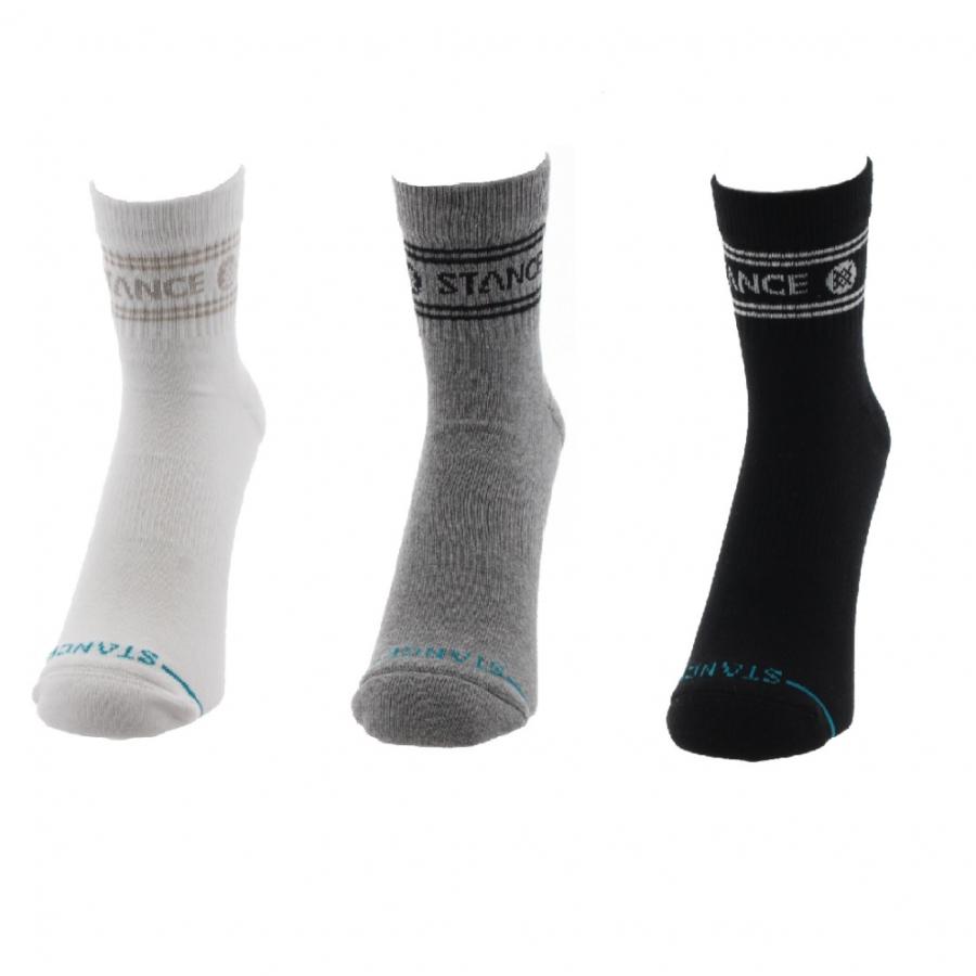 STANCE（スタンス） ソックス 靴下 VITAL QUARTER 3 PACK A356A25VIT
