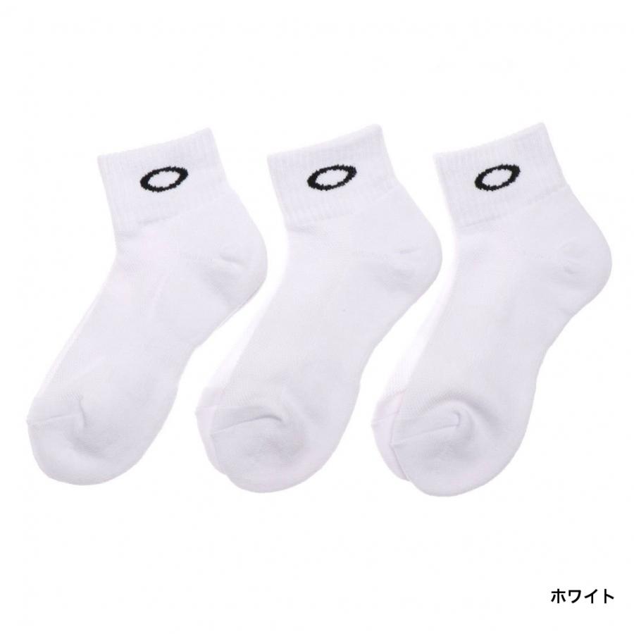 オークリー 3P シュート丈 ソックス SOCKS (93238JP-10) 3足組 靴下 OAKLEY｜alpen-group｜03