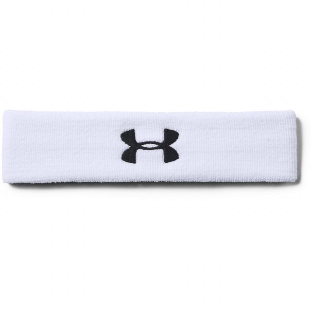 アンダーアーマー ヘアバンド UA Performance Headband 1276990 100 : ホワイト UNDER ARMOUR｜alpen-group