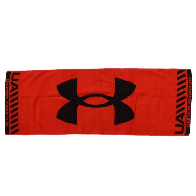 アンダーアーマー タオル UA Sports Towel 1364238 628 今治タオル認定 100×34cm : レッド UNDER ARMOUR｜alpen-group