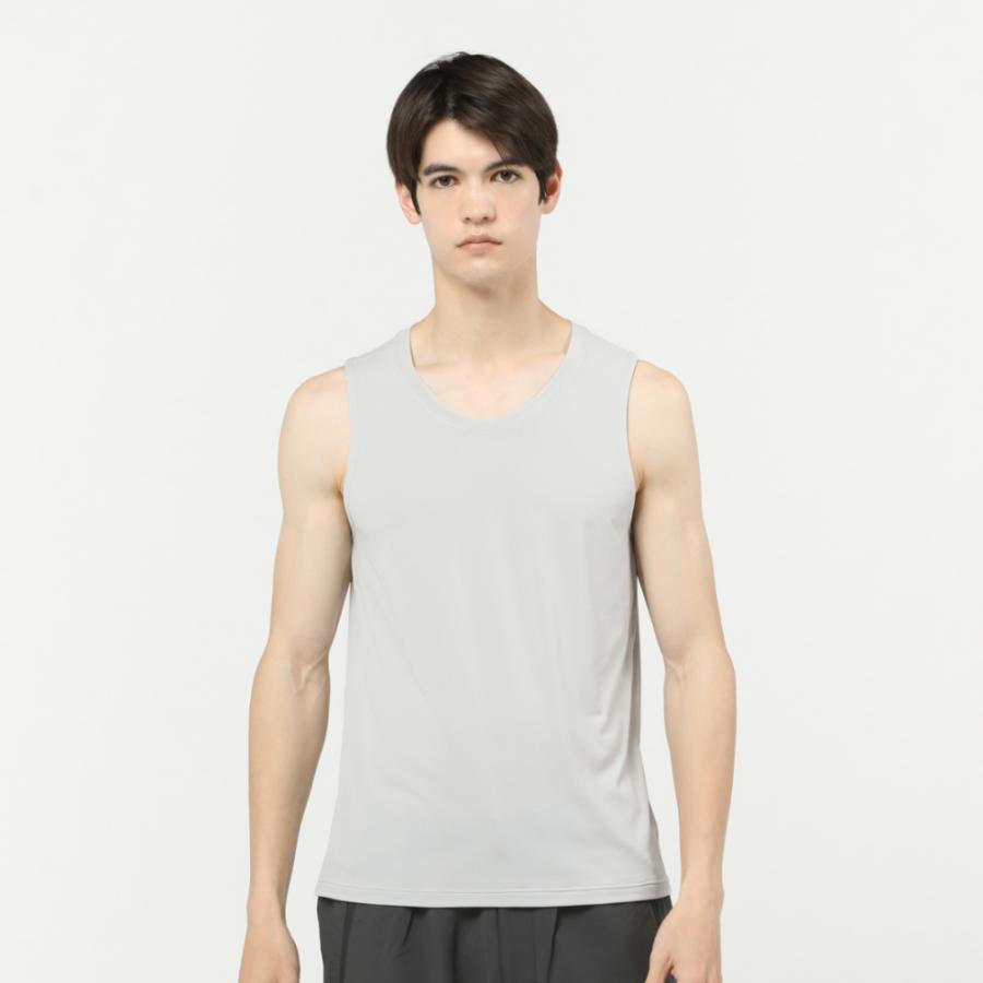 TIGORA（ティゴラ） メンズ ノースリーブ インナーシャツ 秒乾Mドライ