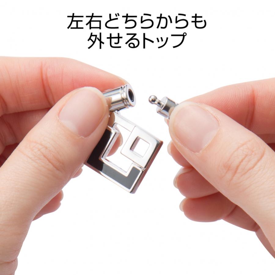 ColanTotte（コラントッテ） TAO ネックレス AURA シルバー×ブラック