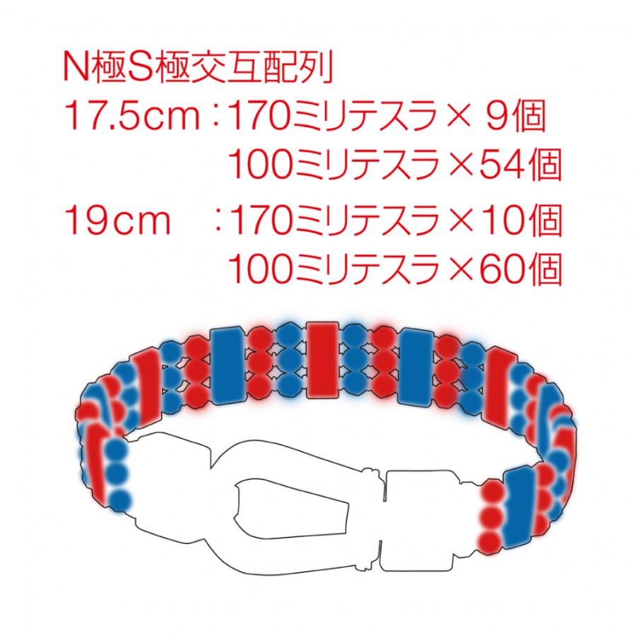 Clantotte ブレスレット M ColanTotte 【正規販売店】磁気ブレスレット 天然石 メンズ