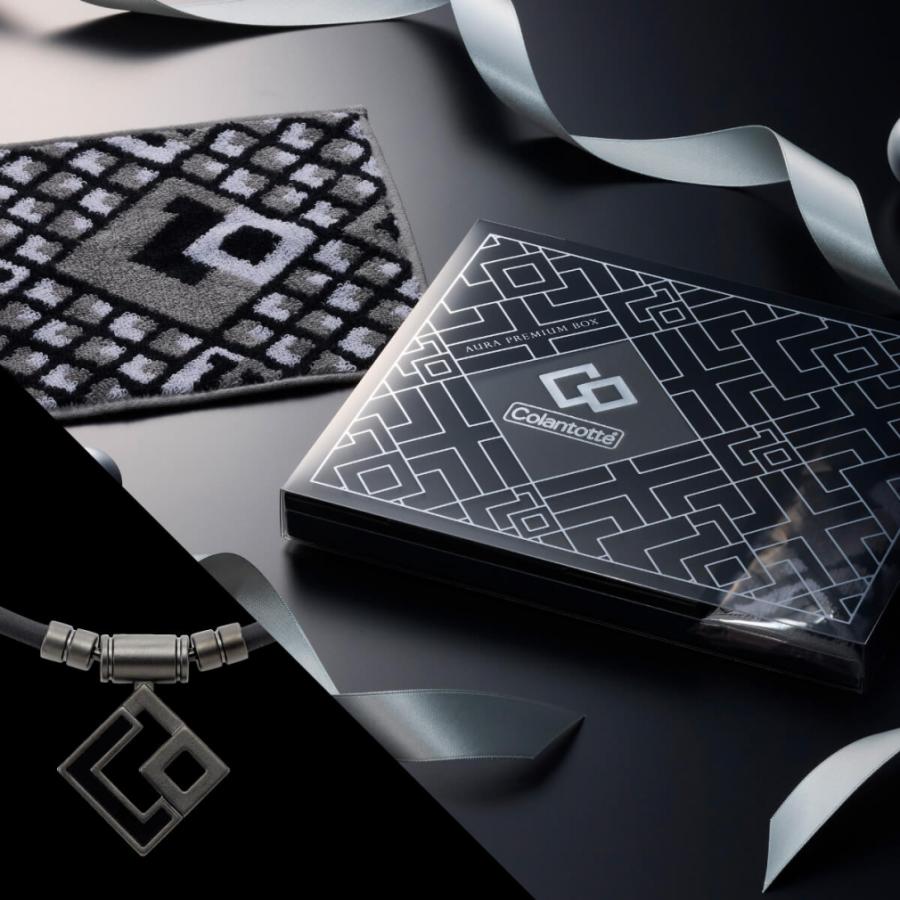 限定　マットブラック トップのみ　Colantotte コラントッテ　箱付属 ColanTotte（コラントッテ） AURA PREMIUM BOX マットブラック 磁気