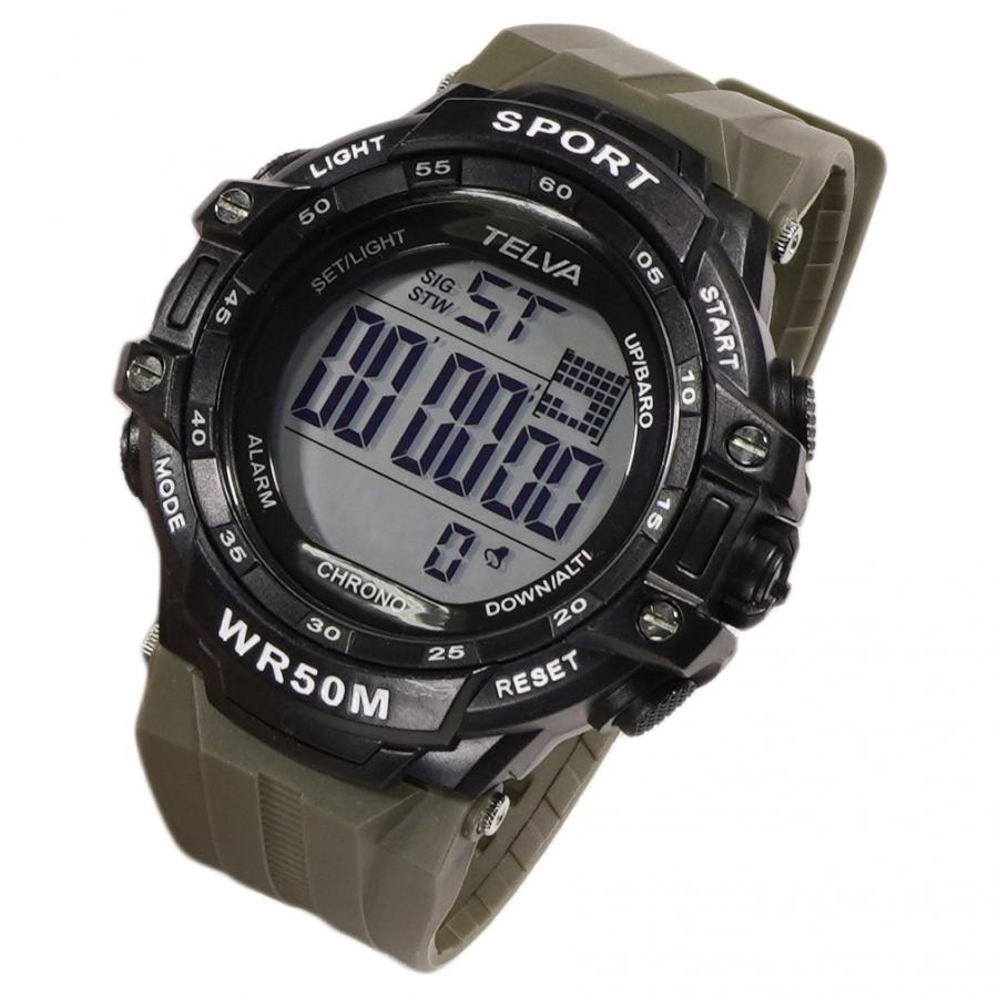 TELVA テルバ ストップウォッチ付きTE-D281-KH TED281 KH 陸上