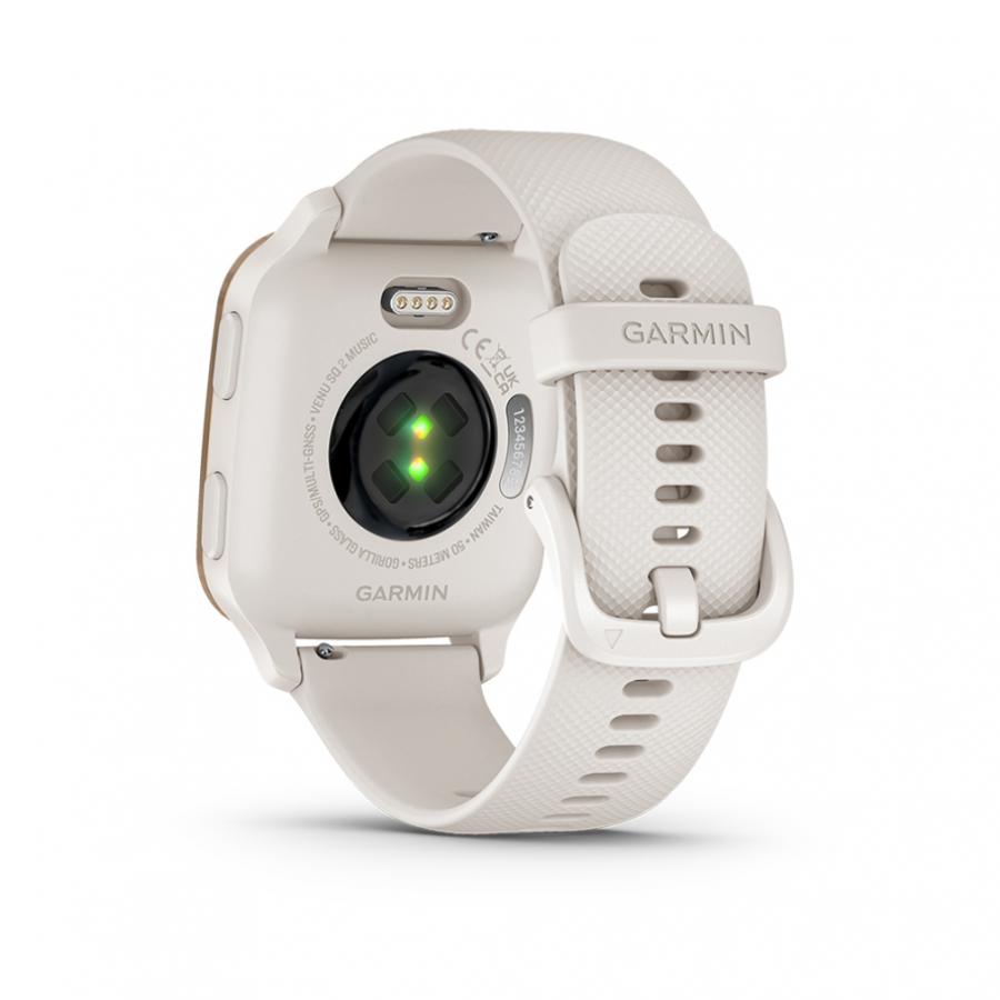 GARMIN（ガーミン） Venu Sq 2 Music Ivory/Peach Gold ヴェニュー
