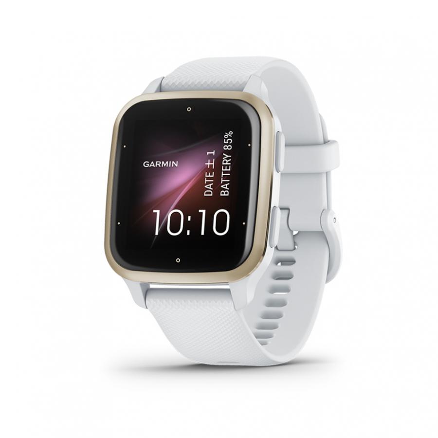GARMIN ガーミン Venu Sq 2 White/Cream Gold ヴェニュー エスキュー2 