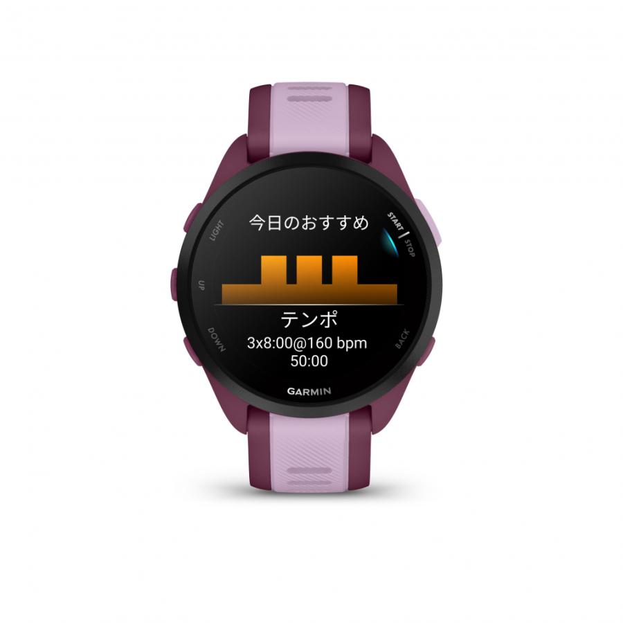 GARMIN ガーミン Forerunner 165Music Lilac フォアランナー165