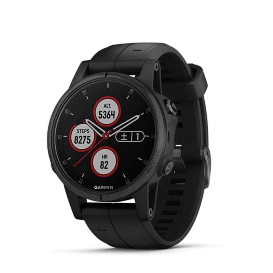 GARMIN（ガーミン） fenix 5S Plus Sapphire Black 0100198777 Black 