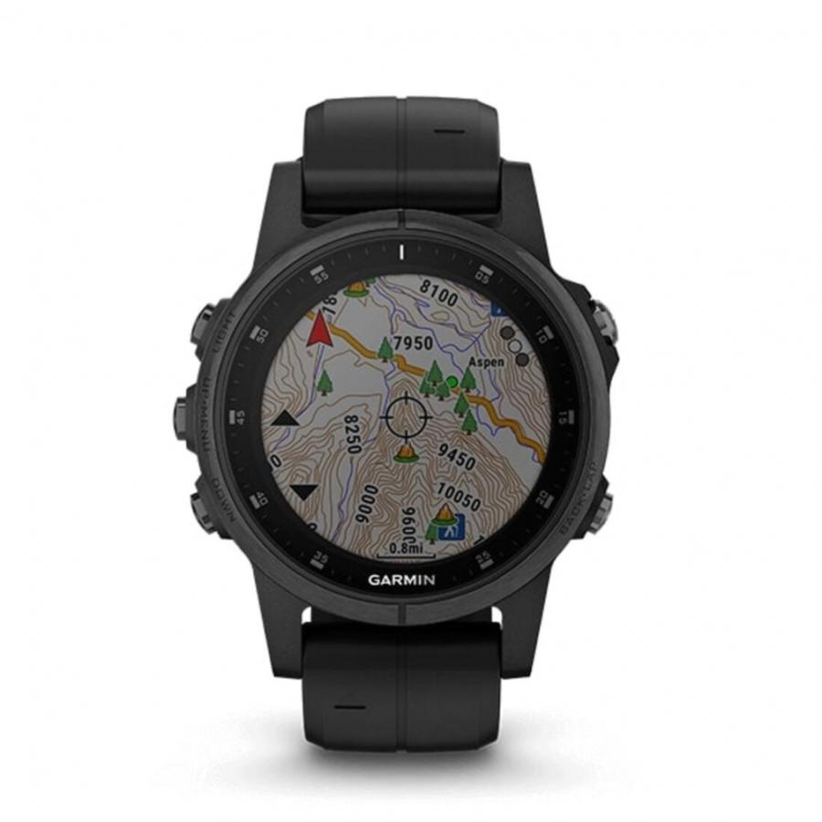 GARMIN（ガーミン） fenix 5S Plus Sapphire Black 0100198777 Black 