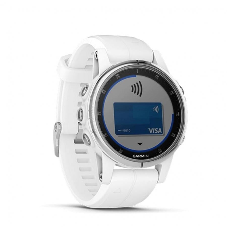 GARMIN（ガーミン） fenix 5S Plus Sapphire White 0100198772 White 