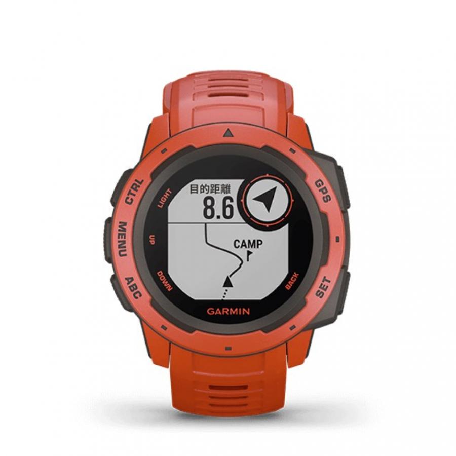 GARMIN（ガーミン） ランニングウォッチ 時計 Instinct Flame Red 