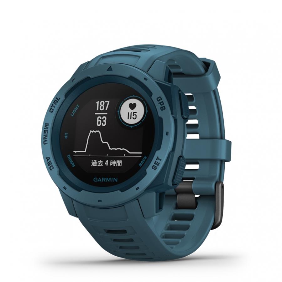 GARMIN（ガーミン） Instinct Lakeside Blue アウトドア マルチ 