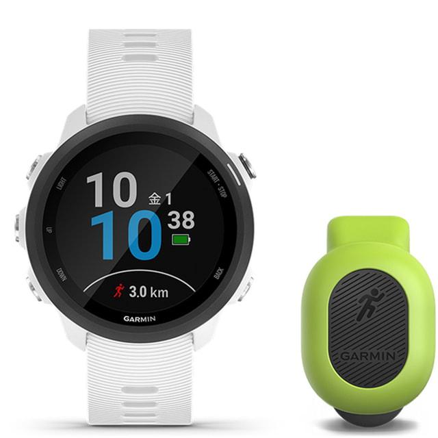 GARMIN（ガーミン） ForeAthlete 245M Wh/Bk RDPセット 01002120E1