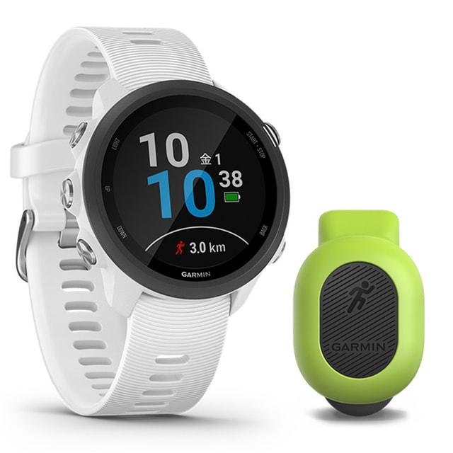 GARMIN（ガーミン） ForeAthlete 245M Wh/Bk RDPセット 01002120E1