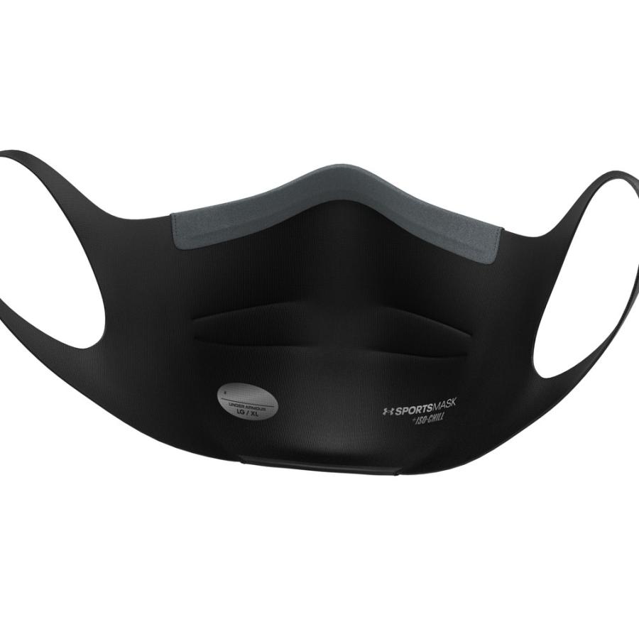 アンダーアーマー 洗えるマスク UA SportsMask Feath 1372228 001 スポーツマスク 冷感 マスク : ブラック UNDER ARMOUR｜alpen-group｜06