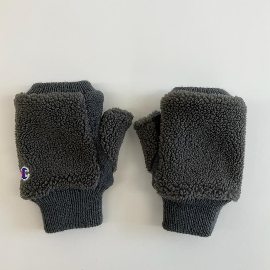 Champion（チャンピオン） 手袋 ボア フィンガーレスグローブ 664-0022