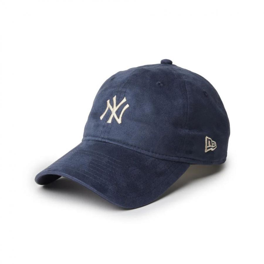 帽子 SEESEE NEW ERA 9TWENTY navy NEW ERA（ニューエラ） キャップ 9TWENTY MLB Synthetic Suede