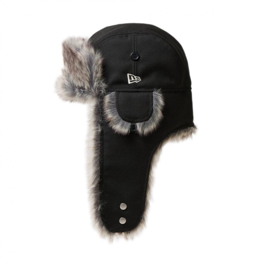 NEW ERA（ニューエラ） キャップ トラッパー ウール ブラック 14667622